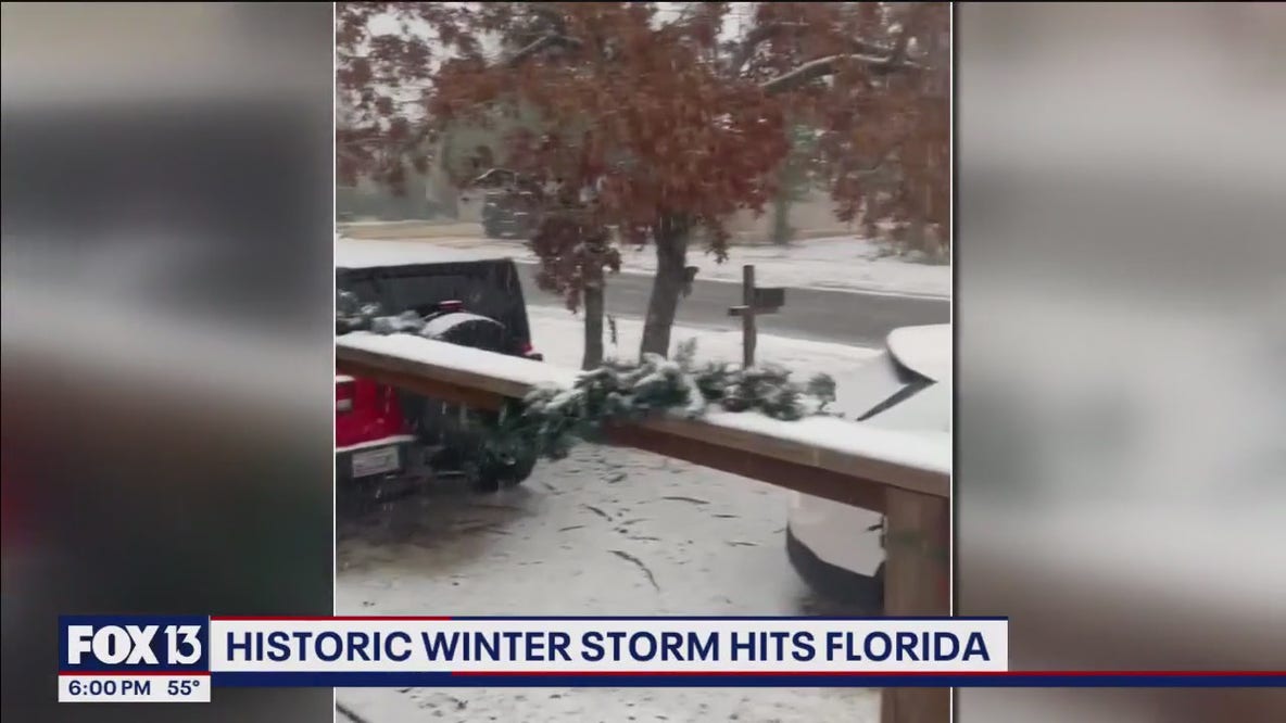Historic winter storm hits Florida